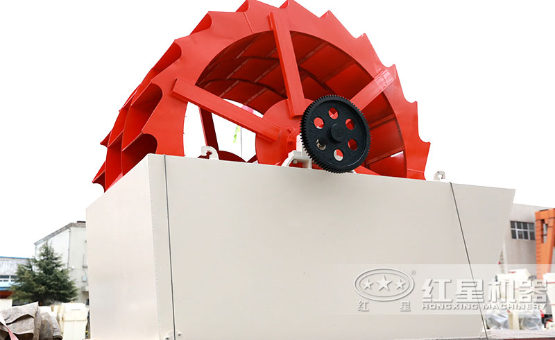 XS輪式洗砂機，多輪斗洗沙，省水省電