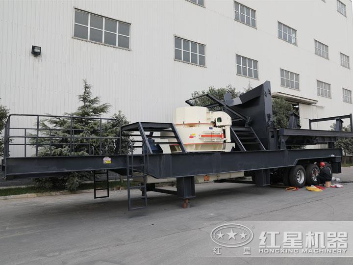 VSI沖擊式小型制砂碎石機，產量高，稀油自潤滑