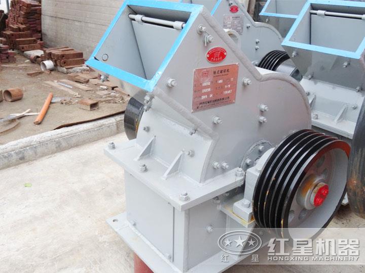 錘式破碎機，電機功率6P 55KW，時產18-40噸