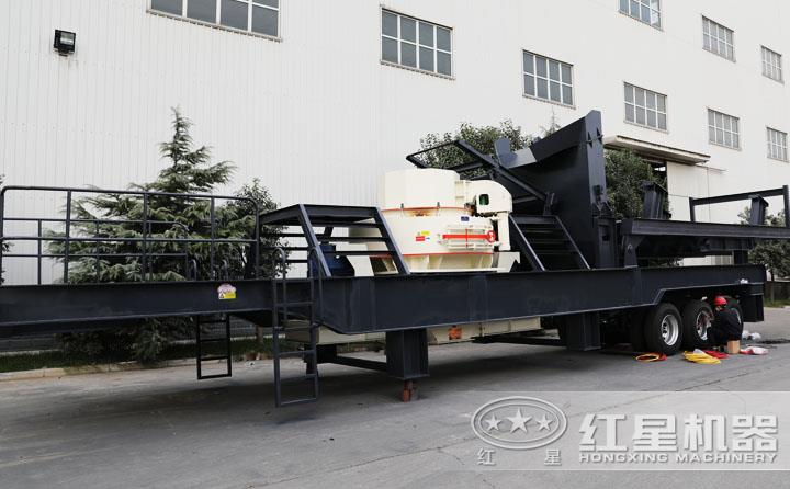 流動鵝卵石制砂機可配多種制砂主機，型號多樣 