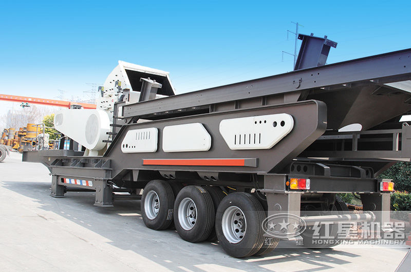 大型移動粉煤機隨地移動，轉場方便