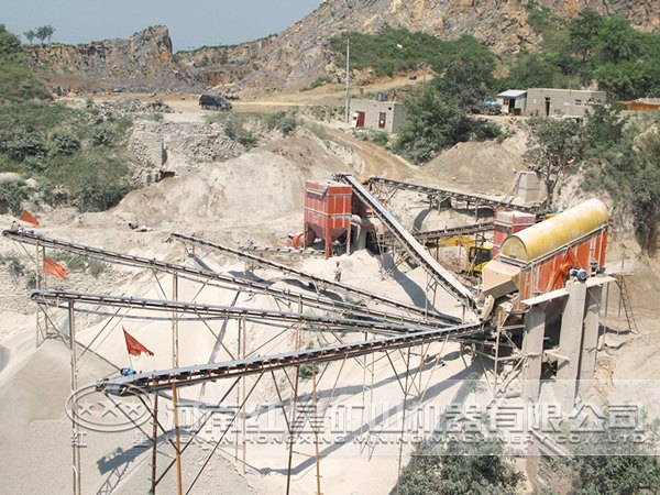 河南紅星機器白堊制砂生產(chǎn)線價格