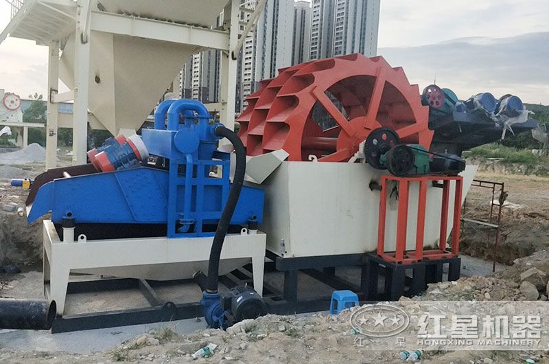 輪斗式細(xì)沙回收一體機