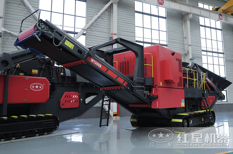 履帶式移動破碎站